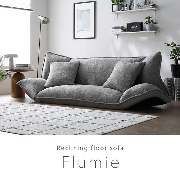 Reclining floor sofa Flumie