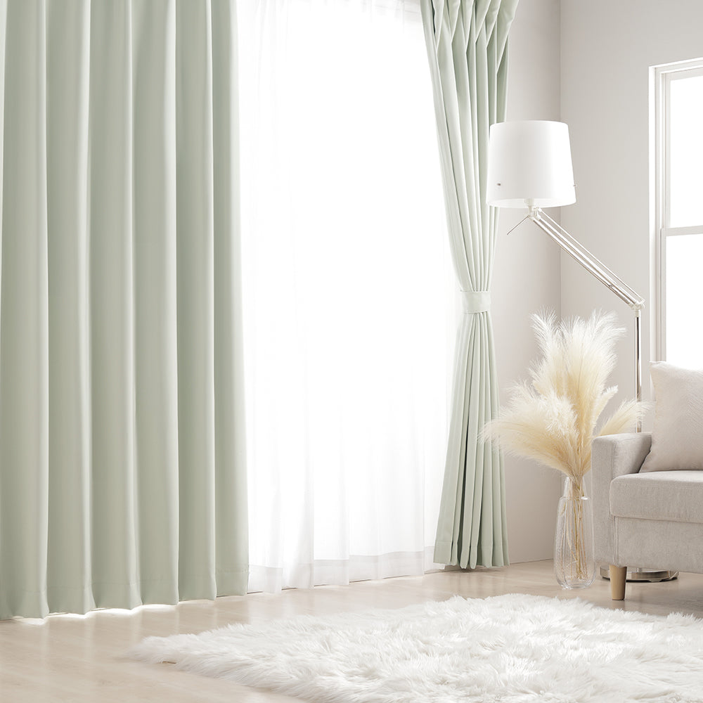 日本製 20色から選べる 1級遮光カーテン ソイ