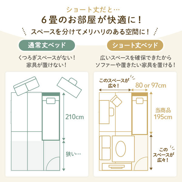 スペースを分けてメリハリのある空間に！