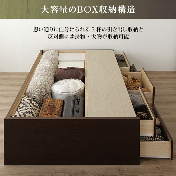 大容量のBOX収納構造