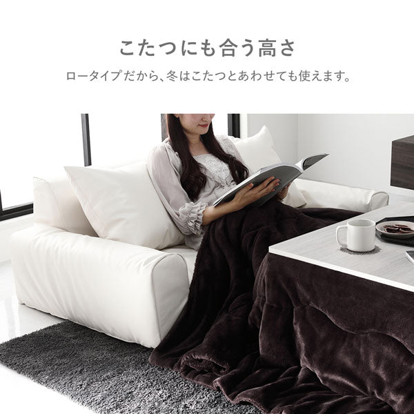 「日本製 フロアソファ(2人掛け)レザー」の人気の理由④