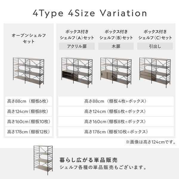 4Type 4Size Variation