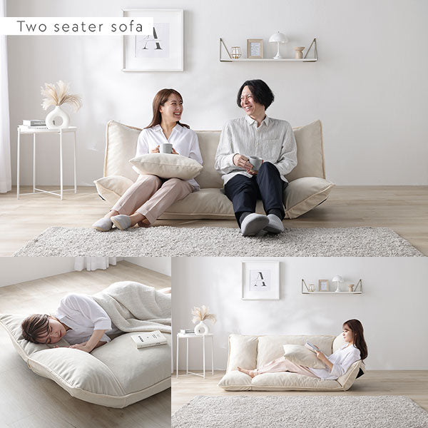 2人掛け：W110〜160×D65〜105×H60cm