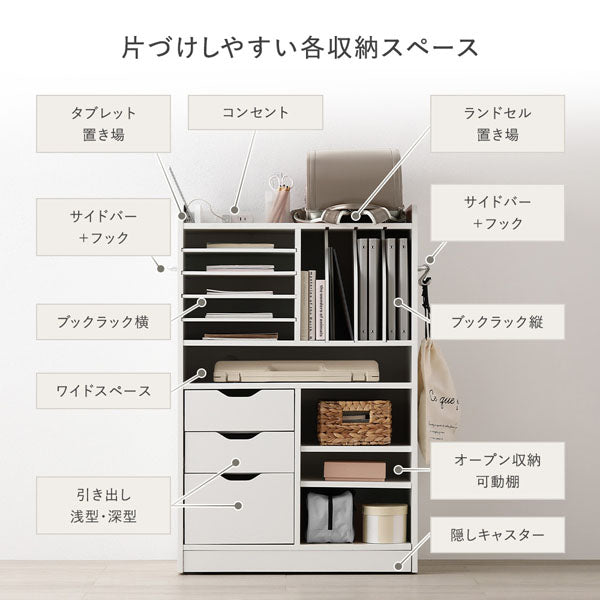 片づけしやすい各収納スペース