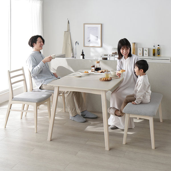 天然木ダイニング『Elvik エルヴィク』ホワイト