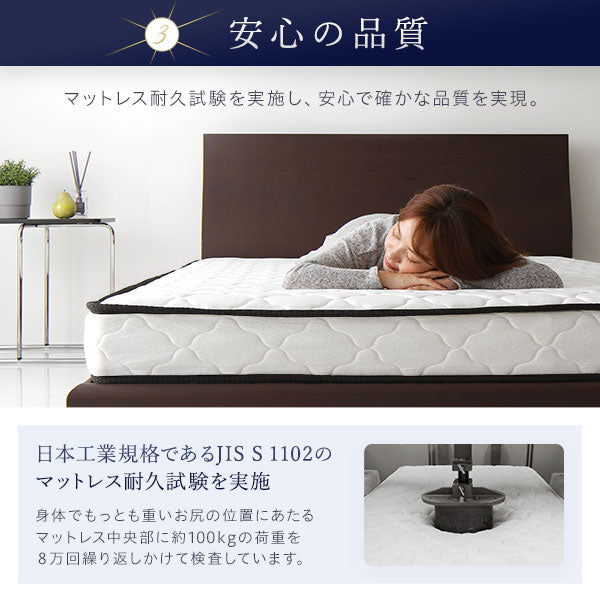 「快眠ボンネルコイルマットレス」の人気の理由③
