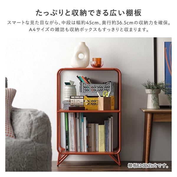 たっぷりと収納できる広い棚板
