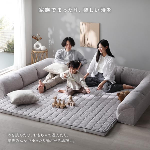 くつろぎフロアソファ 『ROLIG ローリグ』 大サイズ/フルカバーリング