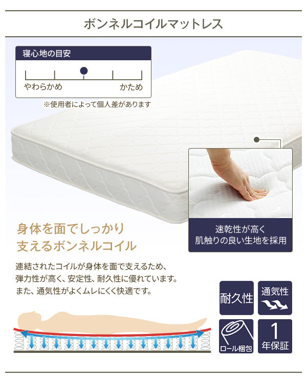 頑丈ロフトベッド/ 高さ調節OK。丈夫な極太パイプのシンプルなシステム