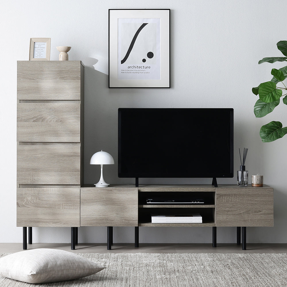 テレビ台・テレビボード（グレージュ） – RASIK（ラシク）家具