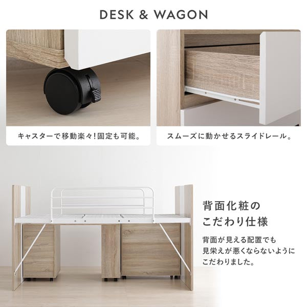 デスク＆ワゴン detail