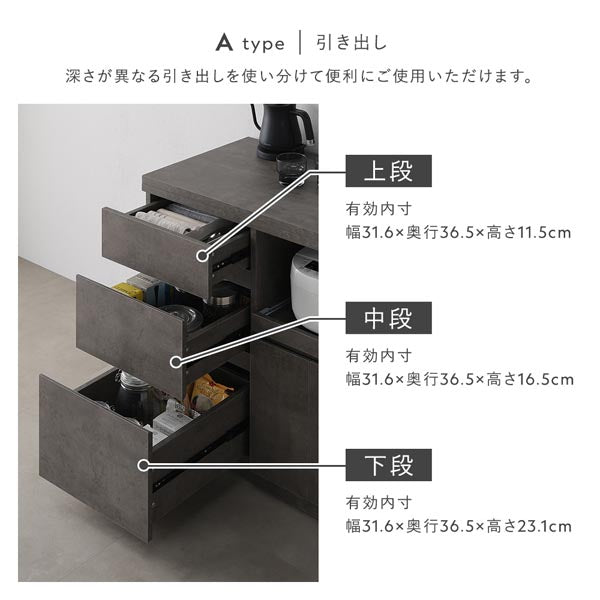 A type｜引き出し