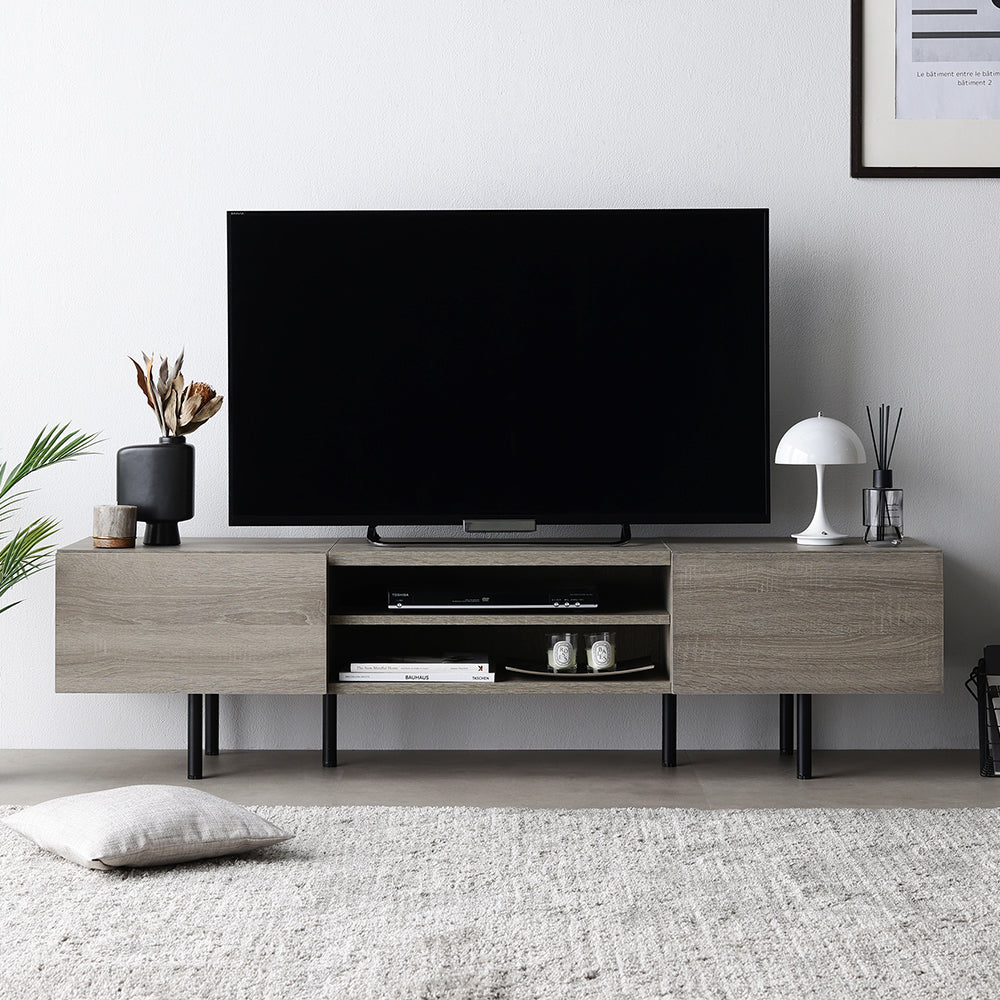 異素材MIX ワイド テレビボード 『Stova ストーヴァ』/ 大型テレビにも 異素材MIX ワイド テレビボード 『Stova ストーヴァ』/ 大型テレビにも