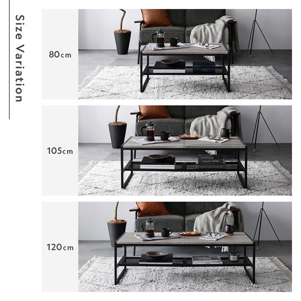 Size Variation（幅80cm/幅105cm/幅120cm）