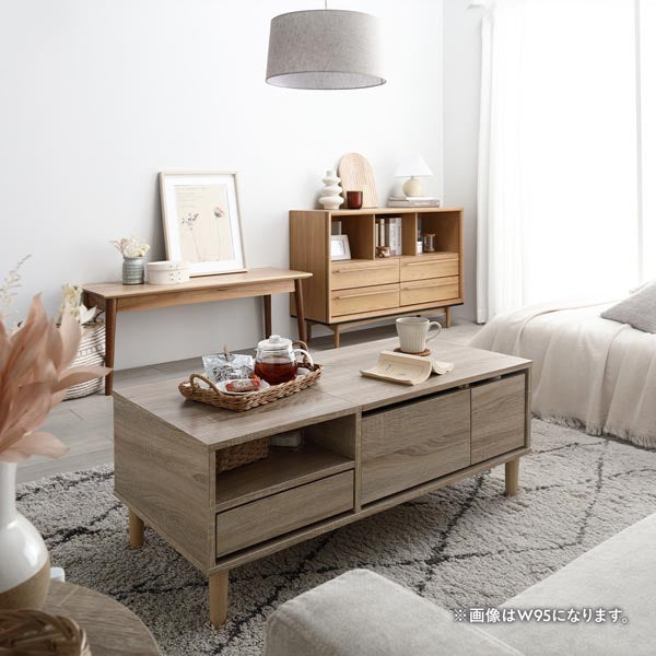 たっぷり収納できるドレッサーテーブル