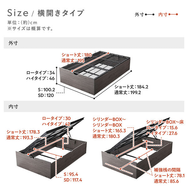 Size/横開きタイプ