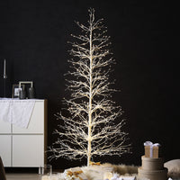 【クリスマス】 ノーブルブランチツリー（フラッシュ仕様 LED ・ 自動タイマー） 高さ約180cm