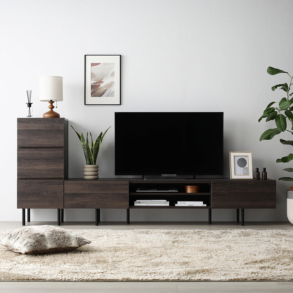 テレビ台・テレビボード（幅：180～189cm/ブラウン） – RASIK（ラシク