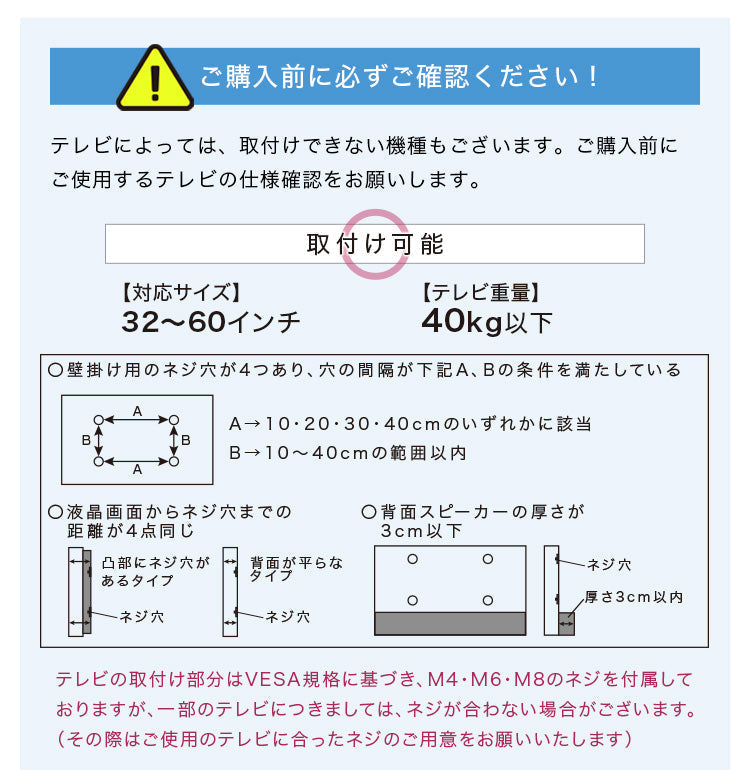 ご購入前に必ずご確認ください