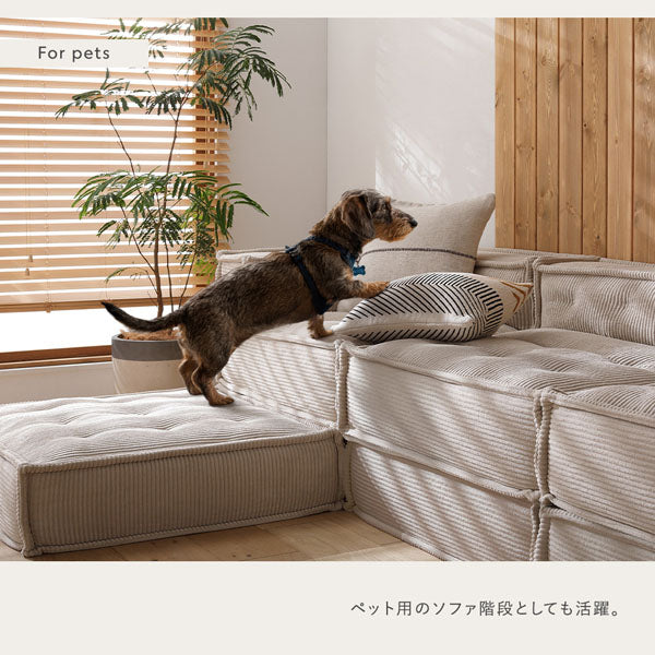 ペット用のソファ階段としても活躍。