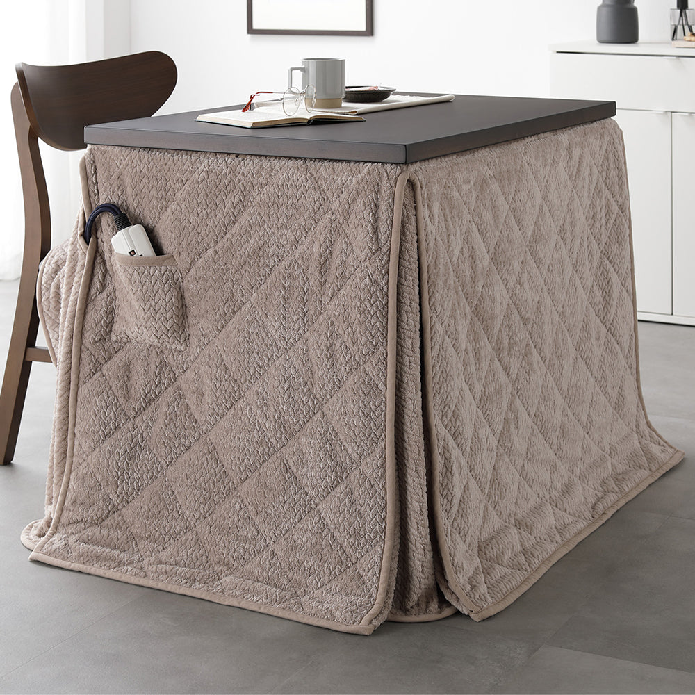 こたつ掛け布団単品 約230×200cm グレージュ