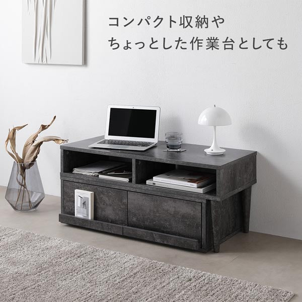 コンパクト収納やちょっとした作業台としても
