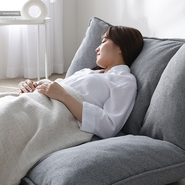 リクライニングフロアソファ 『Flumie フルーミー』 プレーン生地