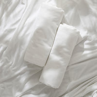 のびのび枕カバー 2枚セット 素材(すべすべニット) 『Palmoa パルモア』 ホワイト