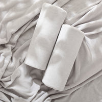 のびのび枕カバー 2枚セット 素材(ふっくらタオル) 『Palmoa パルモア』 ライトグレー