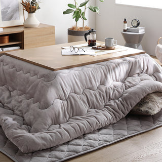 フランネル こたつ掛け布団『toromofu トロモフ』単品 長方形 グレージュ