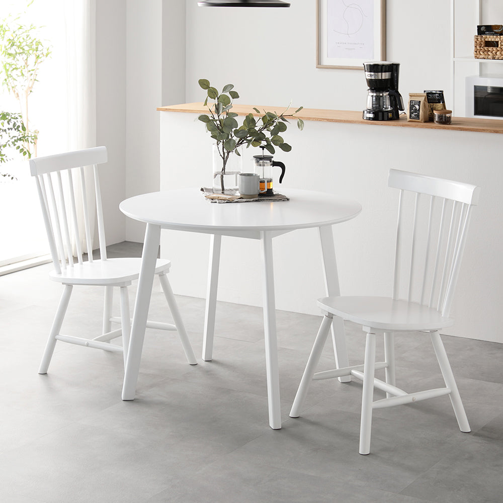 ikeaナチュラルウッド ダイニングチェア 3脚セット ダイニングチェア(リビング・食卓用の椅子)の通販 - IKEA