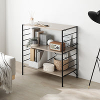 シェルフシリーズ 『RINNA リンナ』 オープンシェルフ 高さ88cm ナチュラル