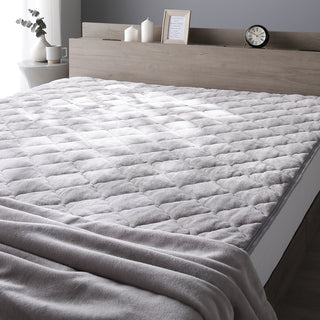 あったかフランネル 敷きパッド『toromofu トロモフ』グレージュ