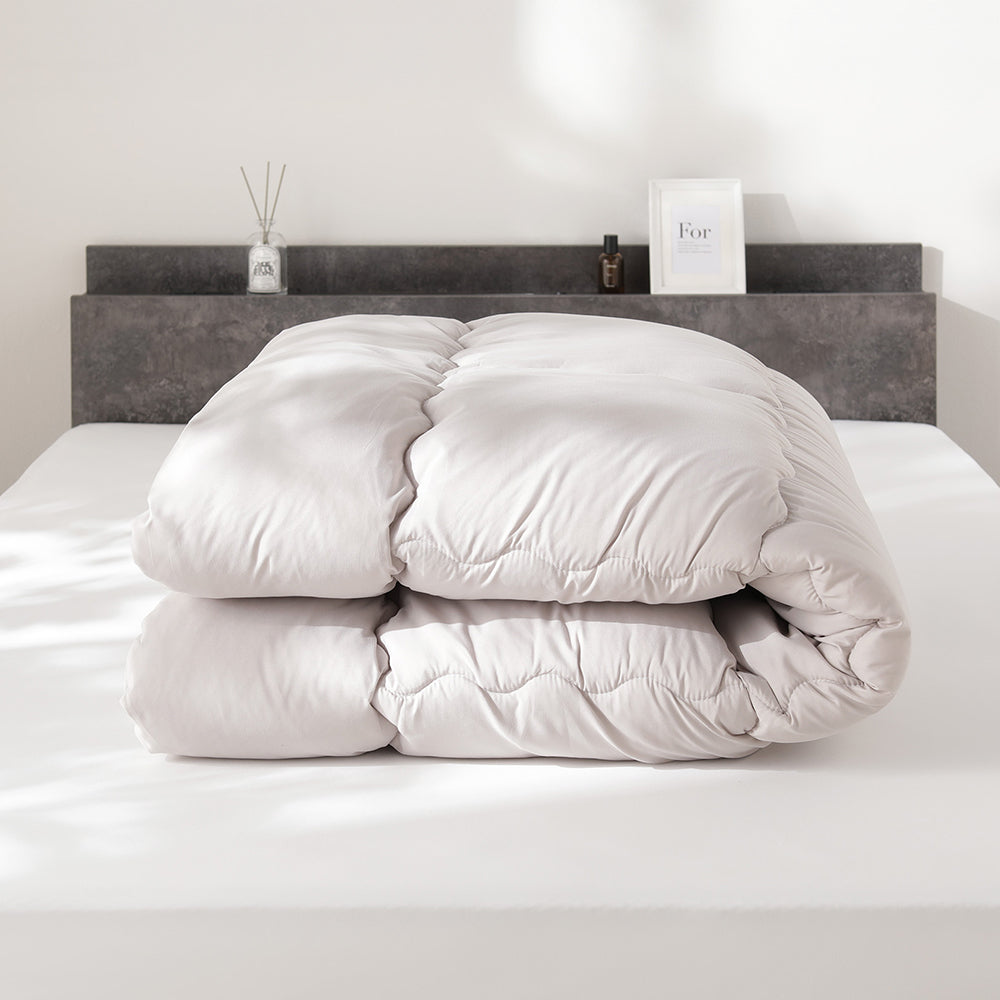 ピーチスキン 掛け布団 単品 『umowell ウモウェル』 グレージュ