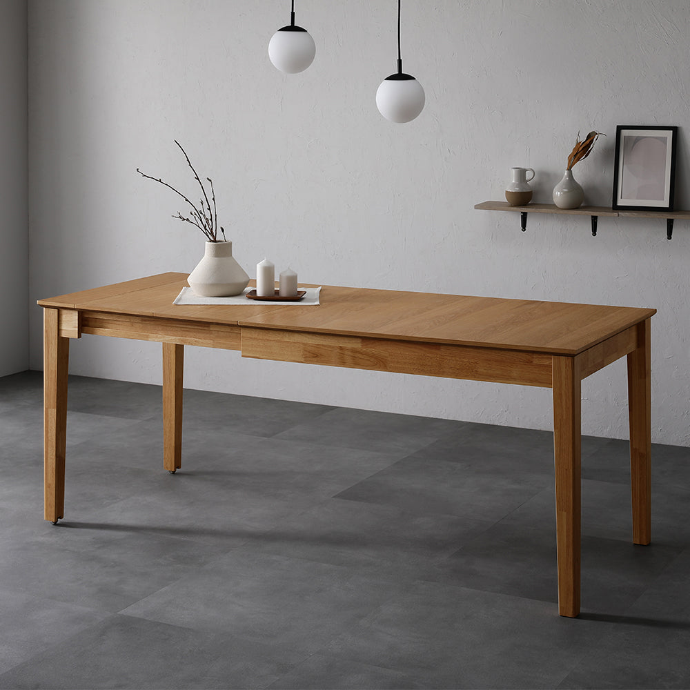 テーブル　伸縮機能有り 東谷 ダイニングテーブル 伸縮 幅120cm 幅150cm 伸長式 4人 木製