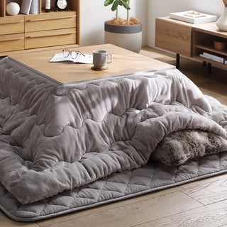 フランネル こたつ掛け布団『toromofu トロモフ』単品 正方形 グレージュ