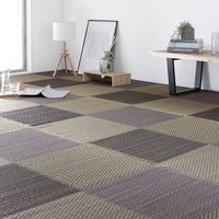 い草 ラグ カーペット 抗菌防臭 【江戸間】 グレー 江戸間2畳(約174×174cm) 裏貼りなし