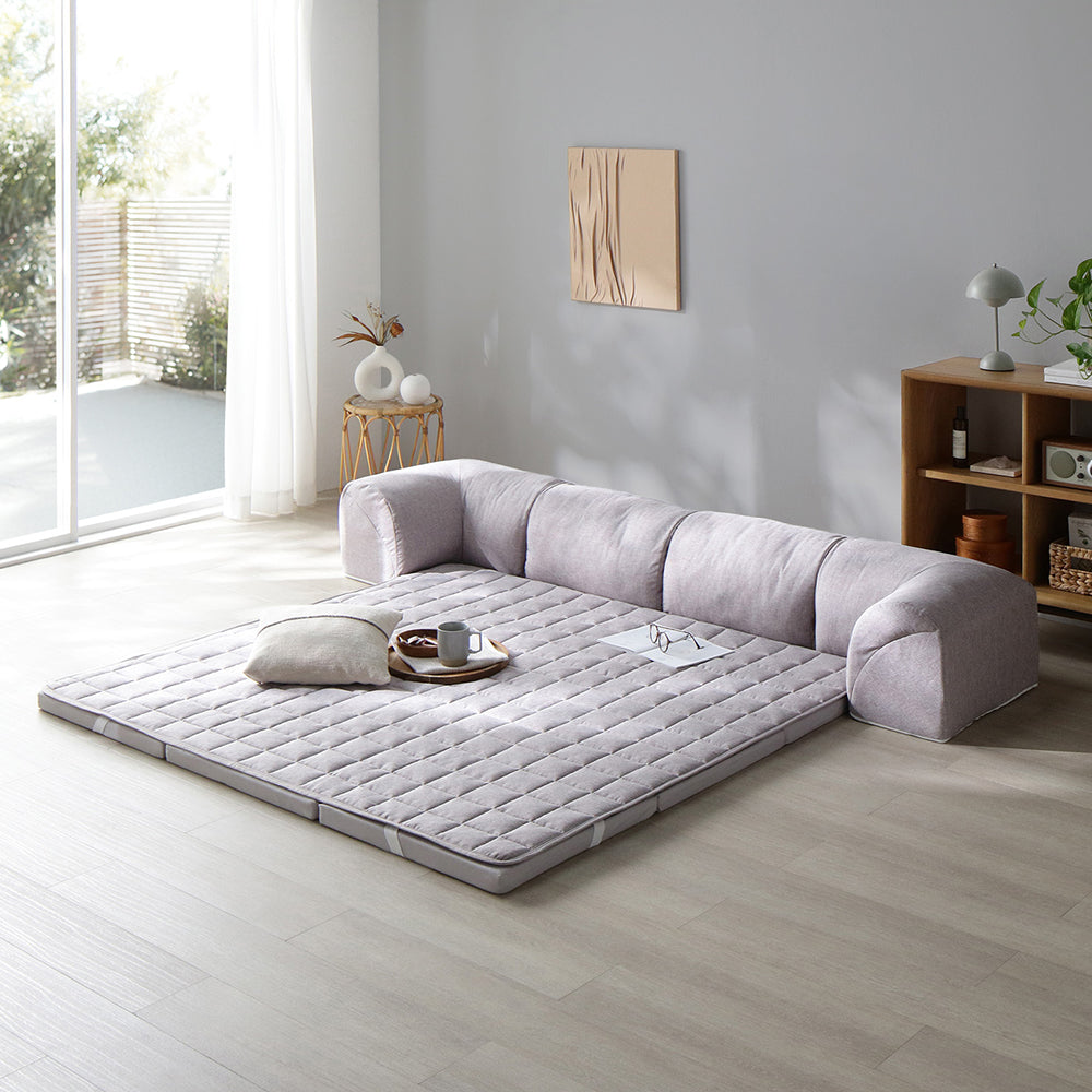 くつろぎフロアソファ 『ROLIG ローリグ』 小サイズ Aタイプ(クッションU型)