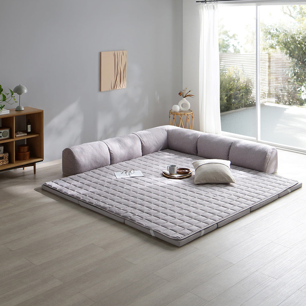 くつろぎフロアソファ 『ROLIG ローリグ』 大サイズ Bタイプ(クッションL型)