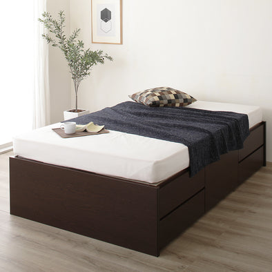 大容量収納ベッド(セミダブルサイズ) | RASIK(ラシク) 家具