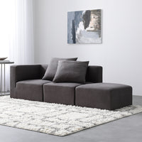 モダンデザインシステムソファ 『Likem ライクム』 Gセット ブラウン