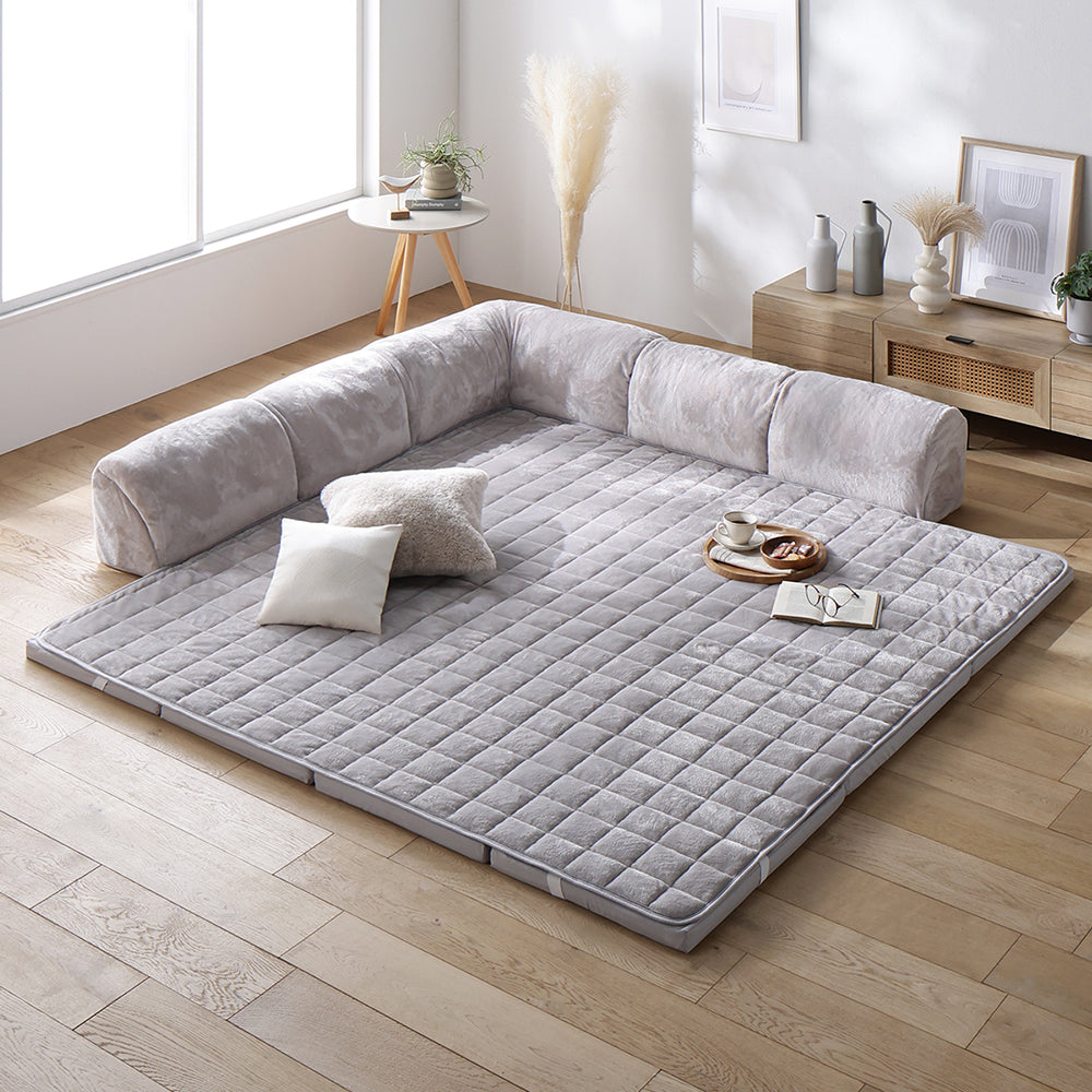 大サイズ Bタイプ(クッションL型) フランネルグレージュ