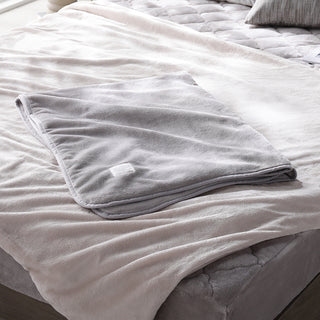 あったかフランネル ブランケット『toromofu トロモフ』グレージュ