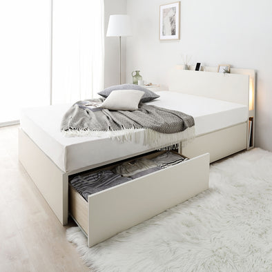 コンセント付きベッド(セミダブルサイズ) | RASIK(ラシク) 家具