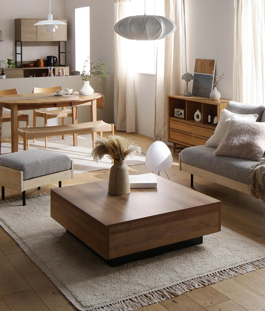 温もりあふれるジャパンディなくつろぎ空間