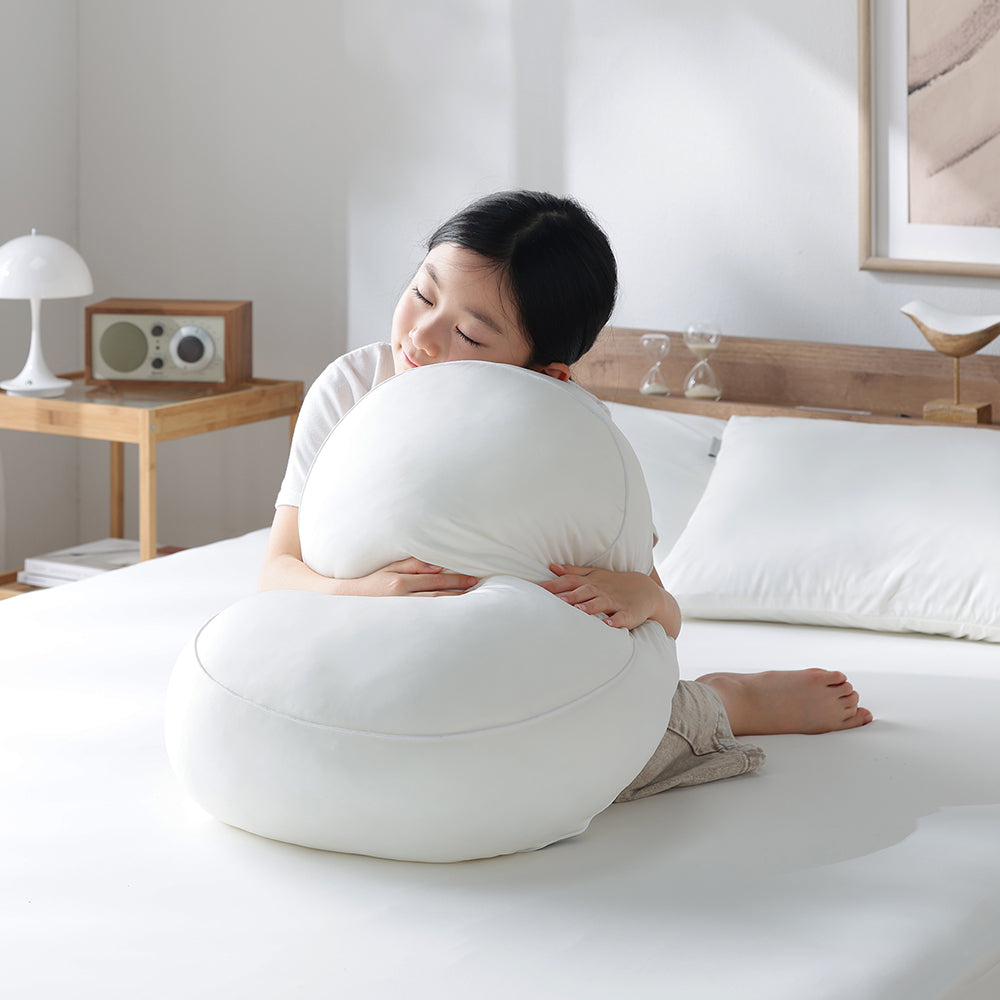 冷感もっちり抱きクッション 『Bulmoa ブルモア』 単品 ホワイト
