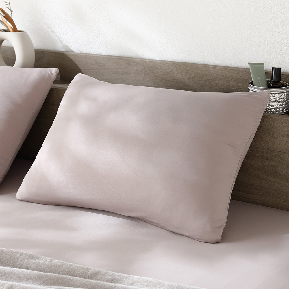 のびのび枕カバー 単品 素材(すべすべニット) 『Palmoa パルモア』 モカグレージュ