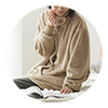 着る毛布