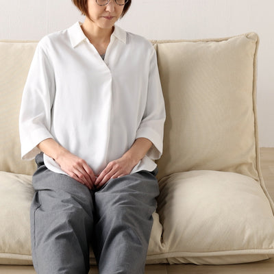 5つのポイントでリクライニング機能あり