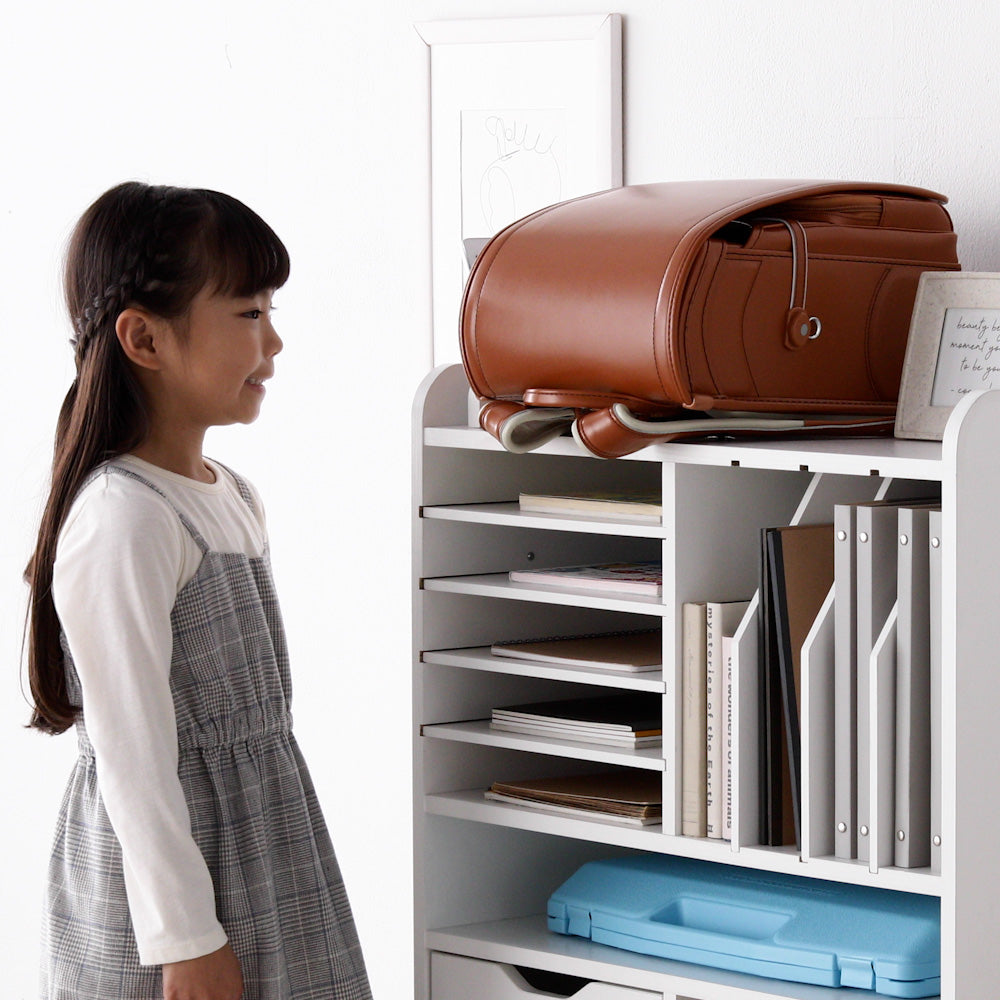 ランドセルラック 『Mainia マイニア』/収納力抜群！コンセント付きの